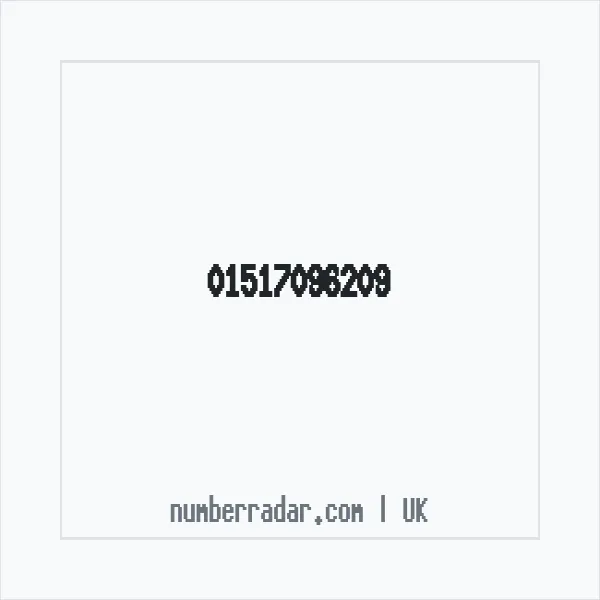 Reverse number check for +44 151 709 6209 — who called me?
