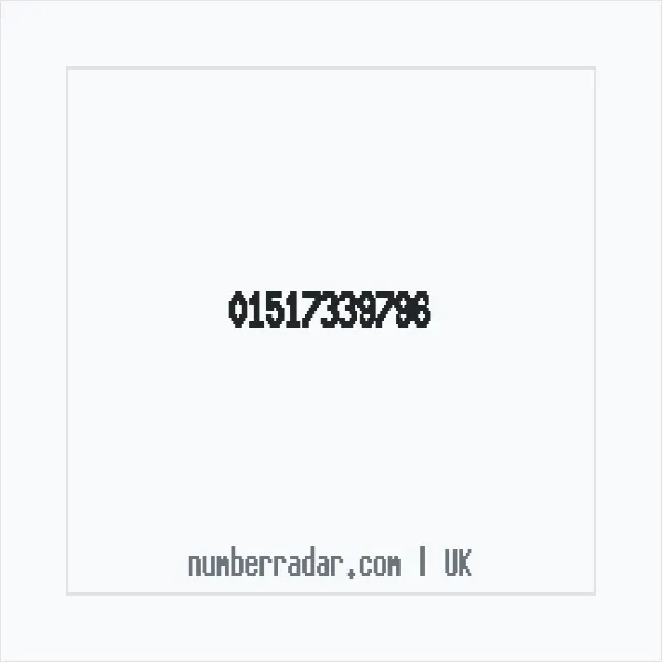 Reverse number check for +44 151 733 9796 — who called me?