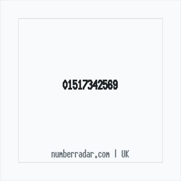 Reverse number check for +44 151 734 2569 — who called me?