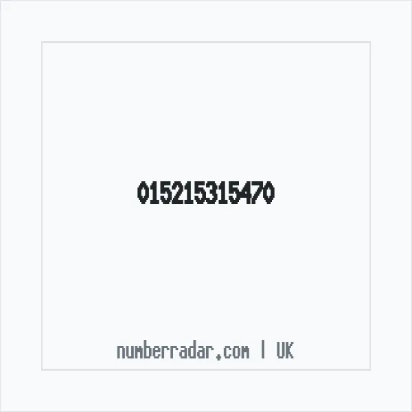 Reverse number check for +44 (1521) 531-547 — who called me?