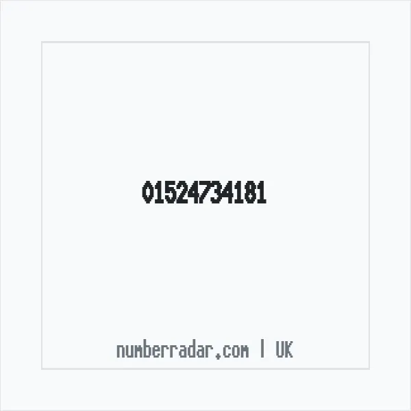 Reverse number check for +44 1524 734181 — who called me?