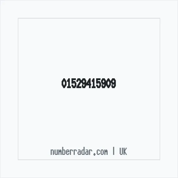 Reverse number check for +44 1529 415909 — who called me?