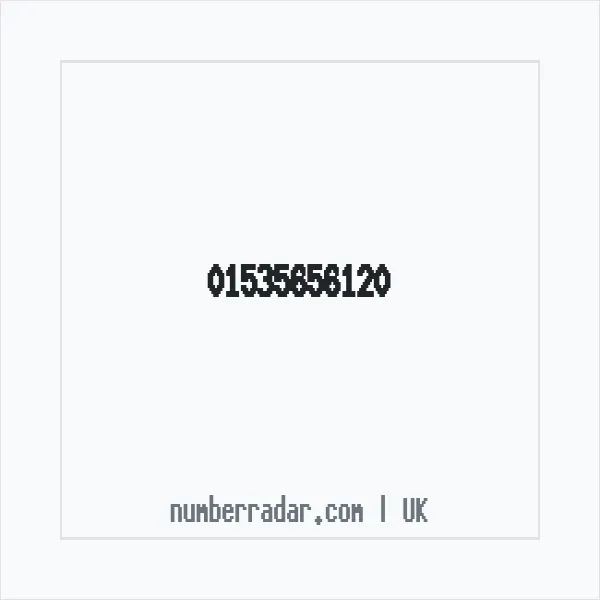 Reverse number check for +44 1535 656120 — who called me?