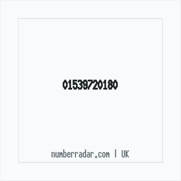 Reverse number check for +44 1539 720180 — who called me?