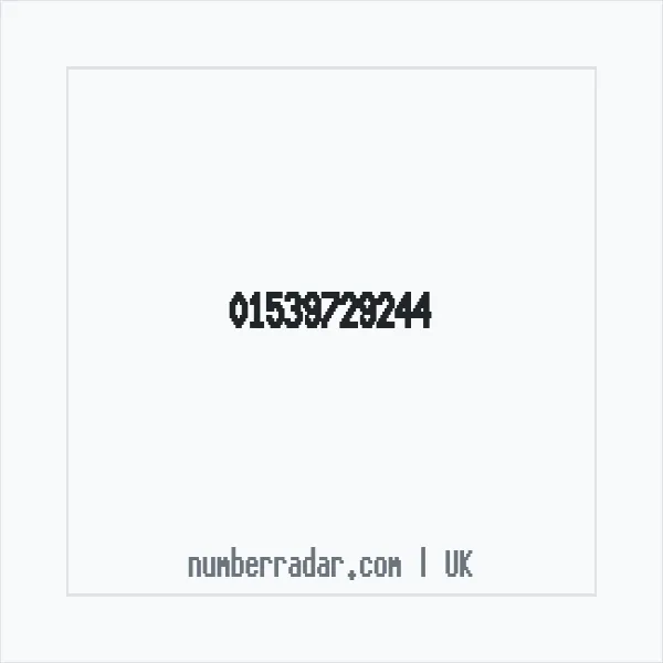 Reverse number check for +44 1539 729244 — who called me?