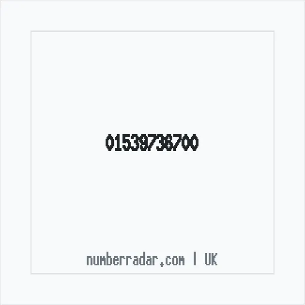 Reverse number check for +44 1539 736700 — who called me?