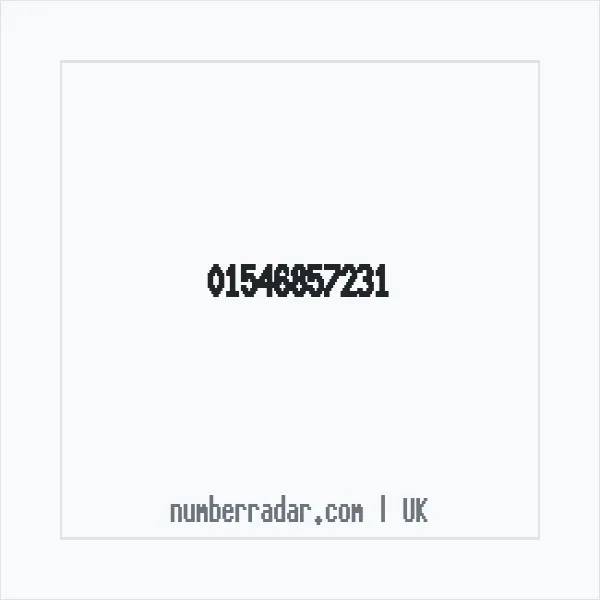 Reverse number check for +44 1546 857231 — who called me?