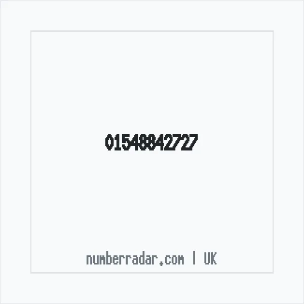 Reverse number check for +44 1548 842727 — who called me?