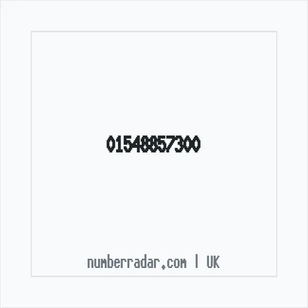 Reverse number check for +44 1548 857300 — who called me?