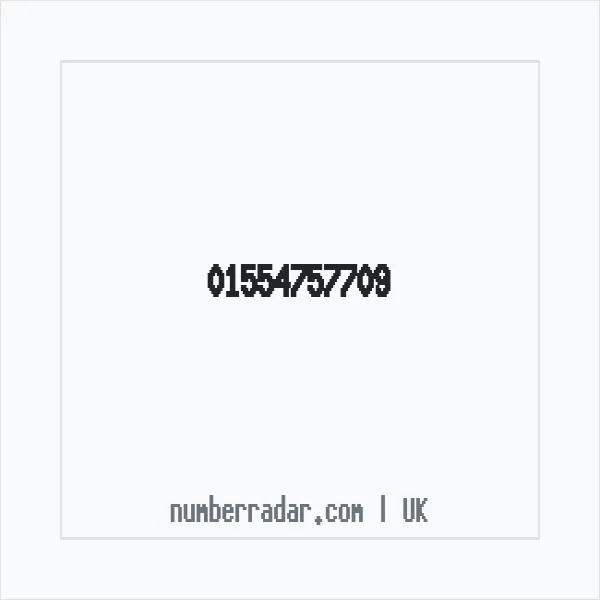 Reverse number check for +44 1554 757709 — who called me?