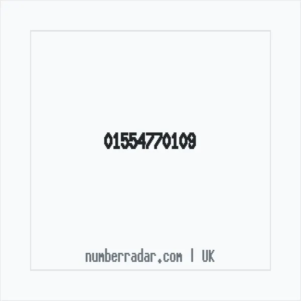 Reverse number check for +44 1554 770109 — who called me?