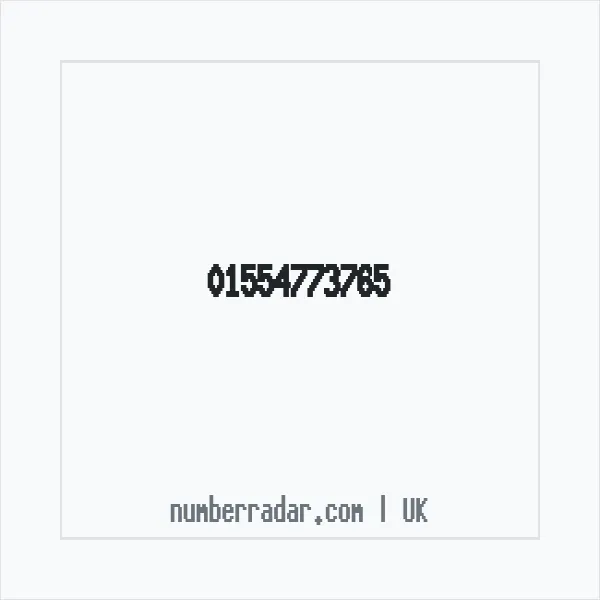 Reverse number check for +44 1554 773765 — who called me?