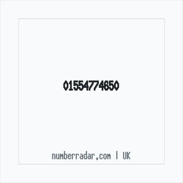 Reverse number check for +44 1554 774650 — who called me?