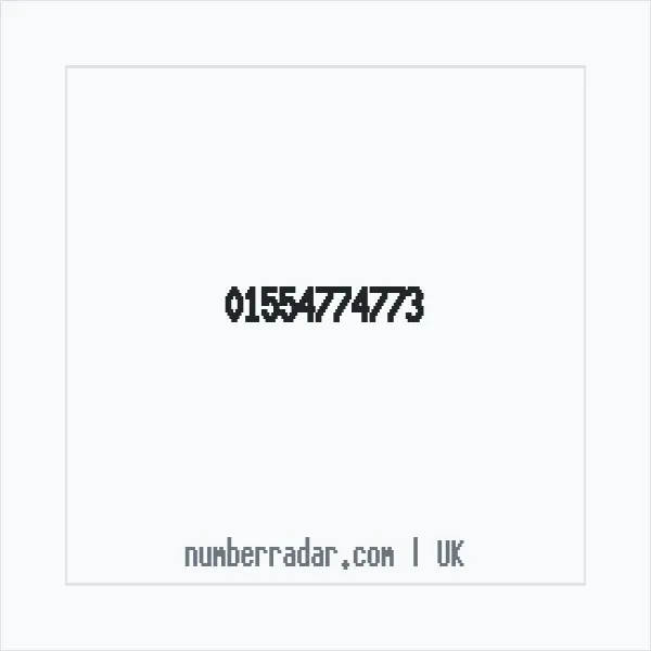 Reverse number check for +44 1554 774773 — who called me?