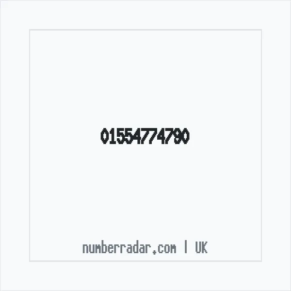 Reverse number check for +44 1554 774790 — who called me?