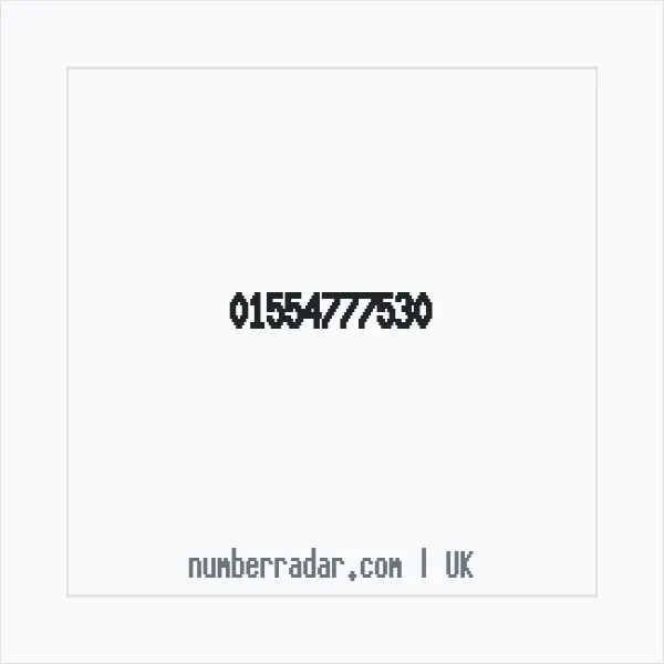 Reverse number check for +44 1554 777530 — who called me?