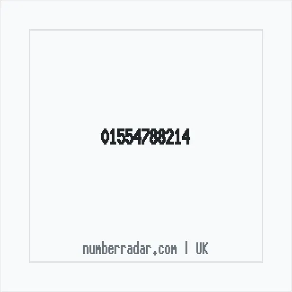 Reverse number check for +44 1554 788214 — who called me?