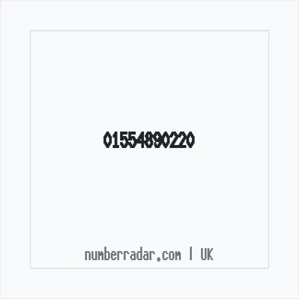 Reverse number check for +44 1554 890220 — who called me?