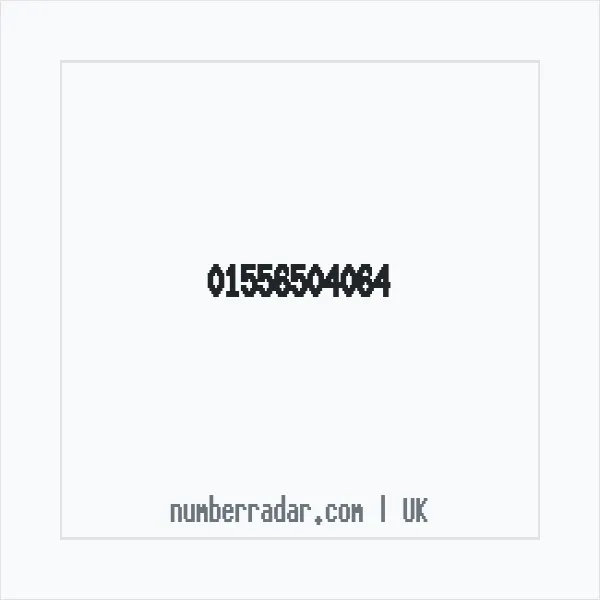 Reverse number check for +44 1556 504064 — who called me?