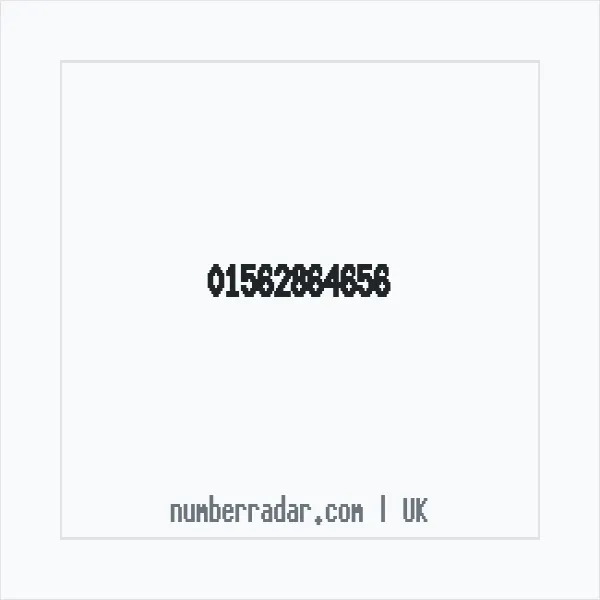 Reverse number check for +44 1562 864656 — who called me?