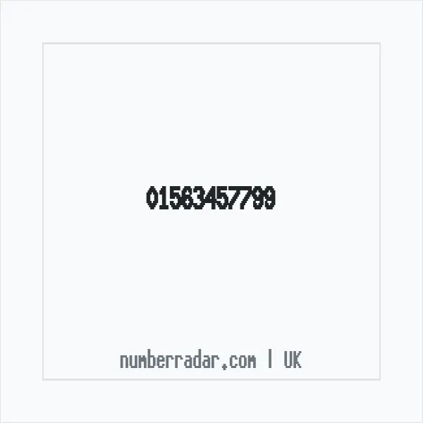 Reverse number check for +44 1563 457799 — who called me?