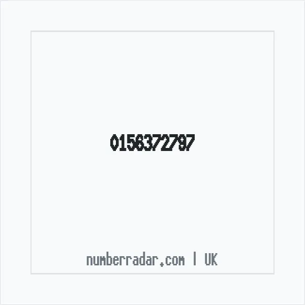 Reverse number check for +44 156372797 — who called me?