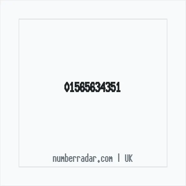 Reverse number check for +44 1565 634351 — who called me?