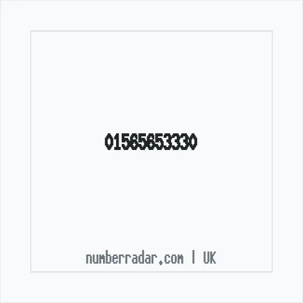 Reverse number check for +44 1565 653330 — who called me?