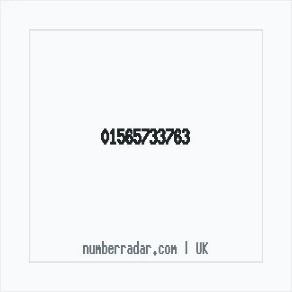 Reverse number check for +44 1565 733763 — who called me?