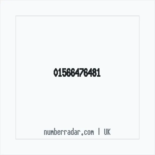 Reverse number check for +44 1566 476481 — who called me?