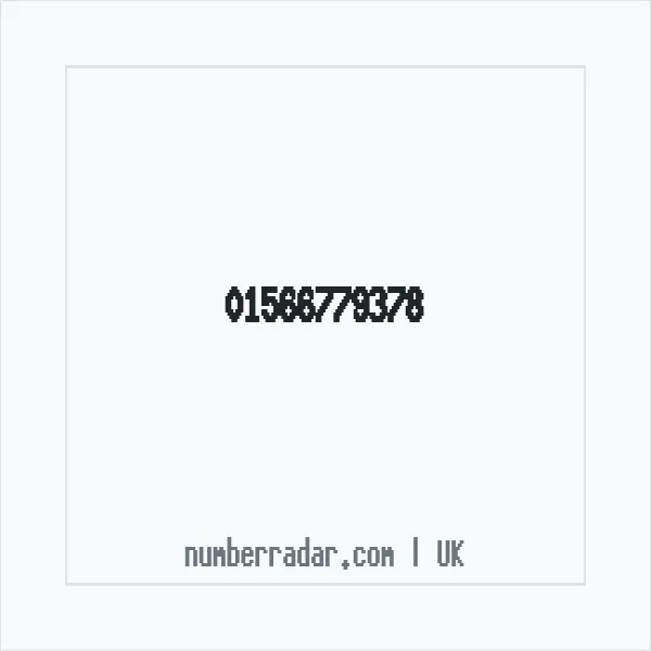 Reverse number check for +44 1566 779378 — who called me?