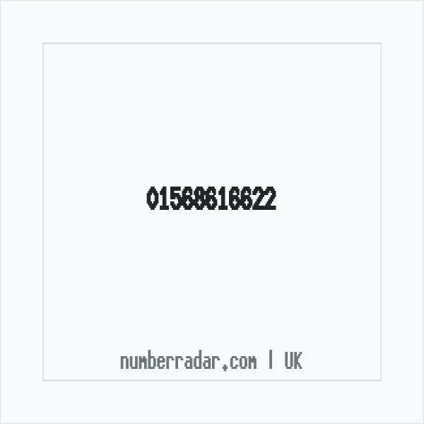 Reverse number check for +44 1568 616622 — who called me?
