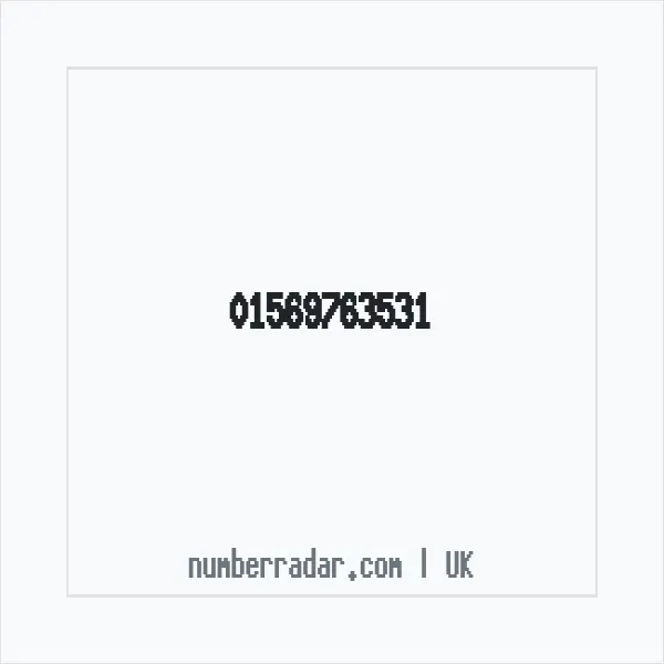 Reverse number check for +44 1569 763531 — who called me?