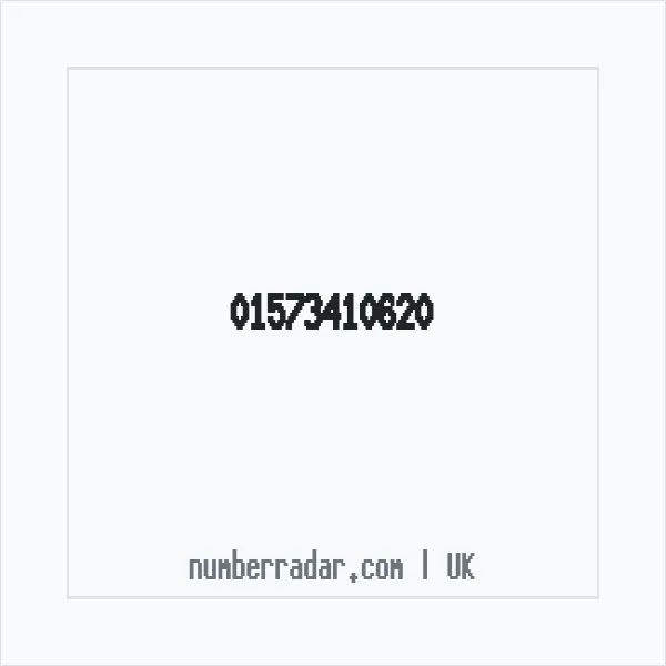Reverse number check for +44 1573 410620 — who called me?