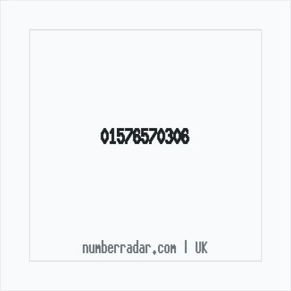 Reverse number check for +44 1576 570306 — who called me?