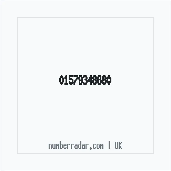 Reverse number check for +44 1579 348680 — who called me?