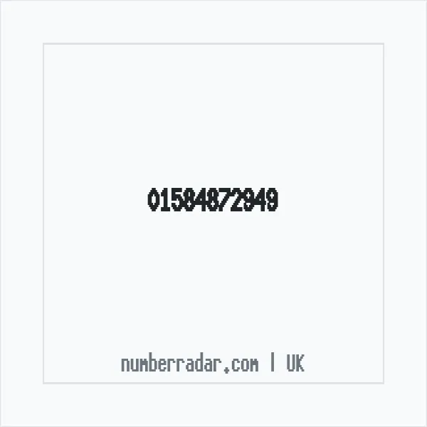 Reverse number check for +44 1584 872949 — who called me?