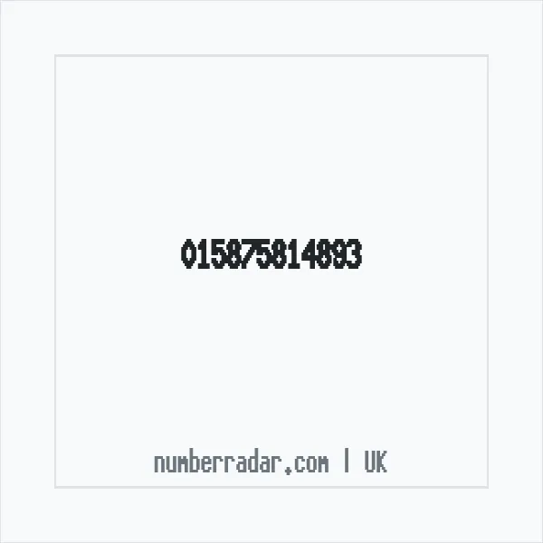 Reverse number check for +44 (1587) 581-489 — who called me?