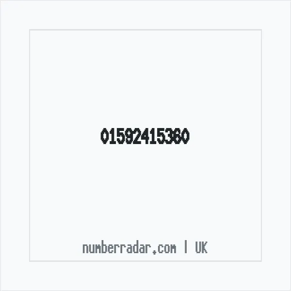 Reverse number check for +44 1592 415360 — who called me?