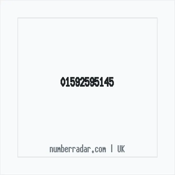 Reverse number check for +44 1592 595145 — who called me?