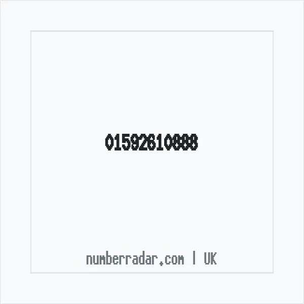 Reverse number check for +44 1592 610888 — who called me?