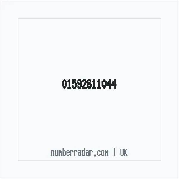 Reverse number check for +44 1592 611044 — who called me?