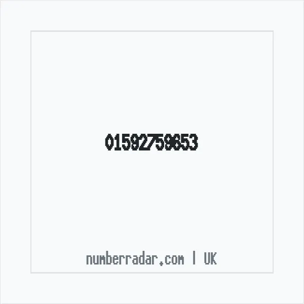 Reverse number check for +44 1592 759653 — who called me?