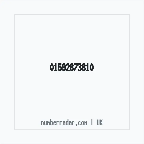 Reverse number check for +44 1592 873810 — who called me?