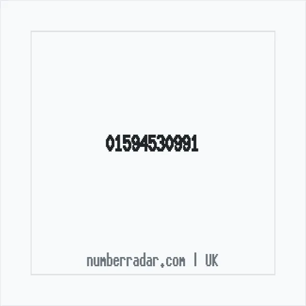 Reverse number check for +44 1594 530991 — who called me?