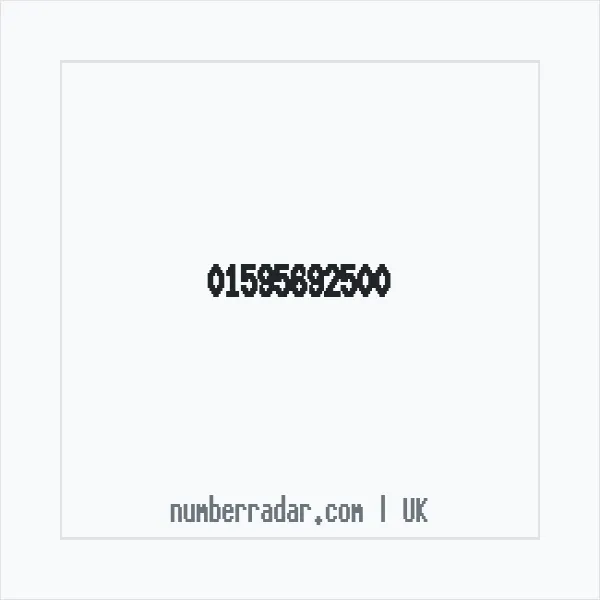 Reverse number check for +44 1595 692500 — who called me?