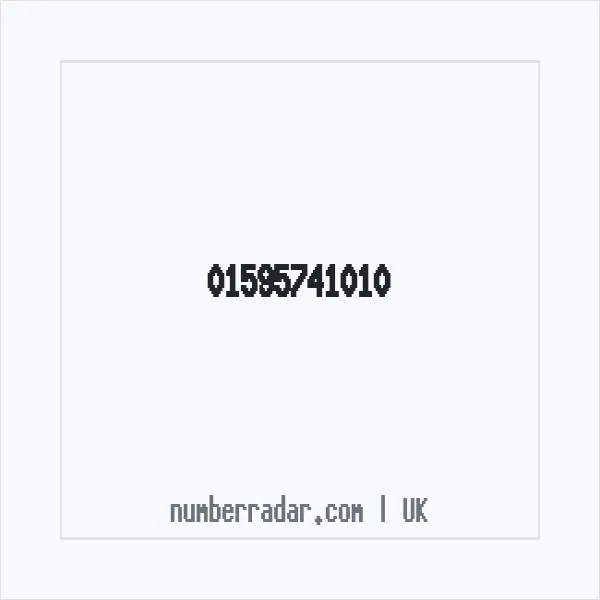 Reverse number check for +44 1595 741010 — who called me?