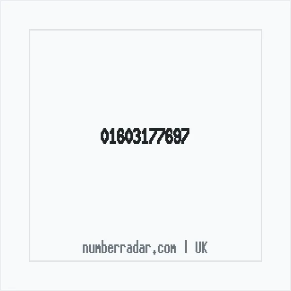 Reverse number check for +44 1603 177697 — who called me?