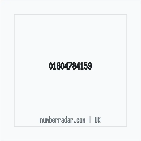 Reverse number check for +44 1604 784159 — who called me?