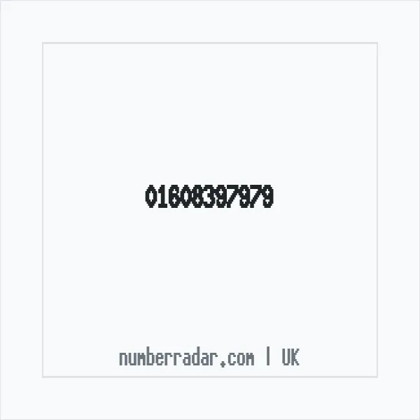 Reverse number check for +44 1608 397979 — who called me?